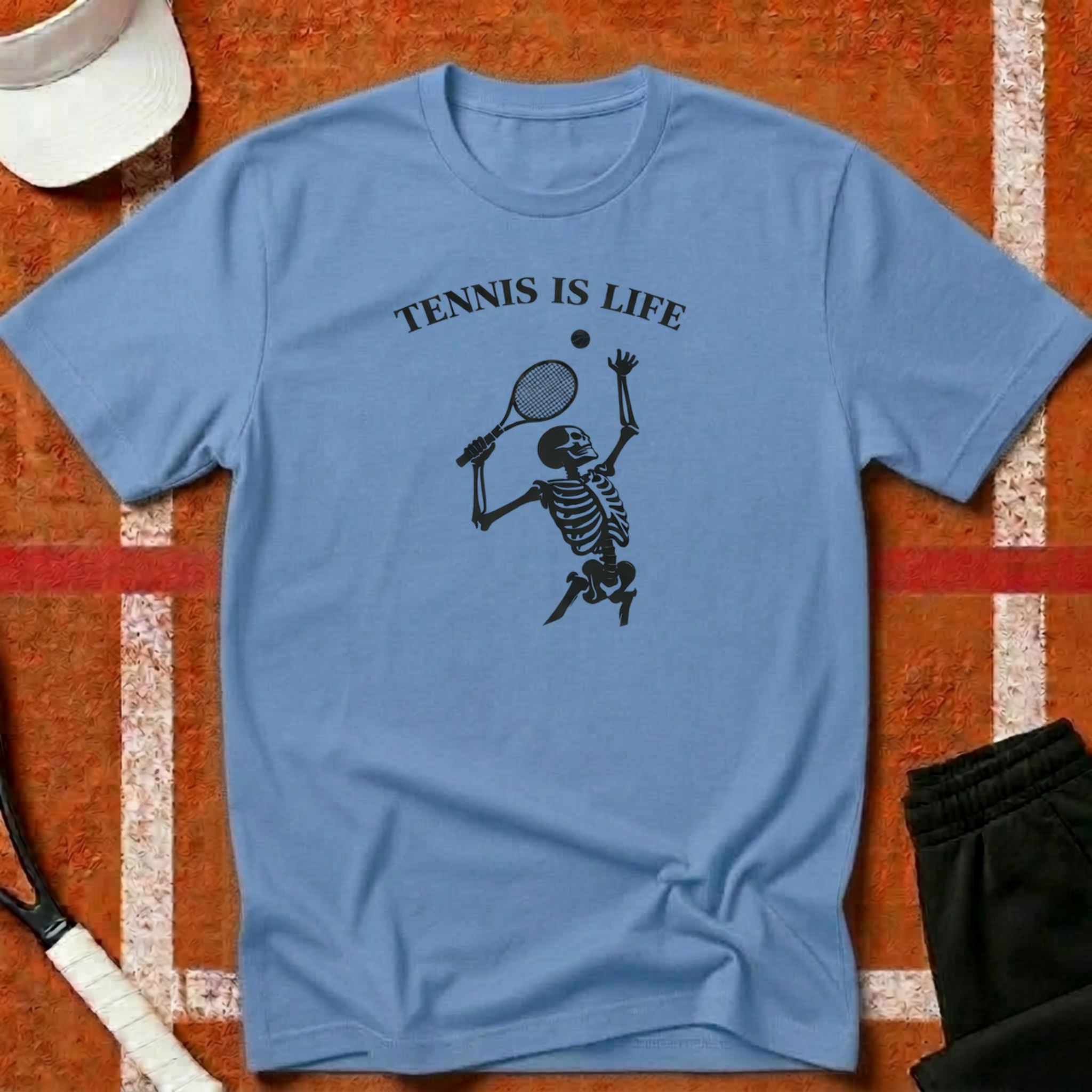 Tennis Is Life Funny T-Shirt | Funny Tennis T-Shirt | Unforced Club