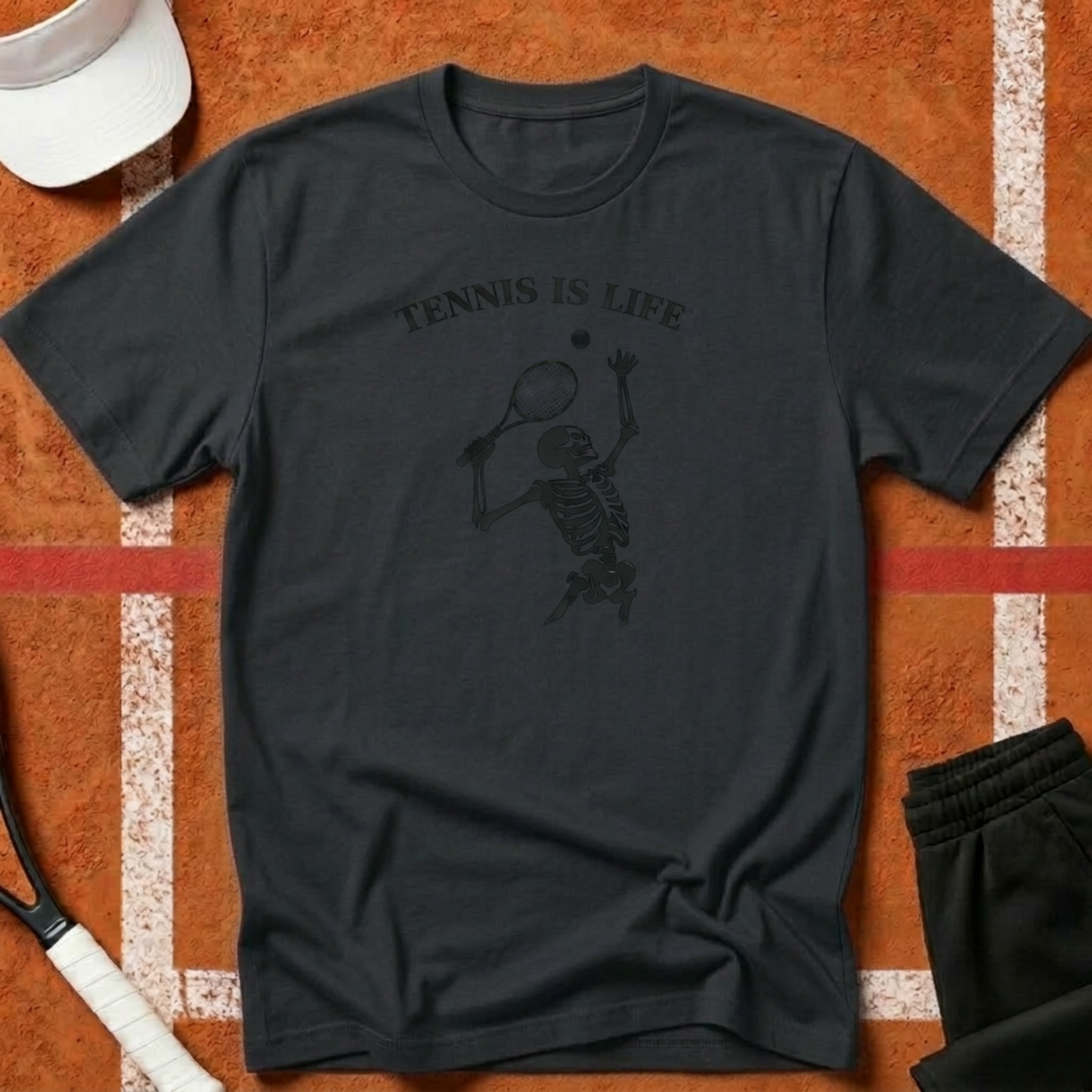 Tennis Is Life Funny T-Shirt | Funny Tennis T-Shirt | Unforced Club