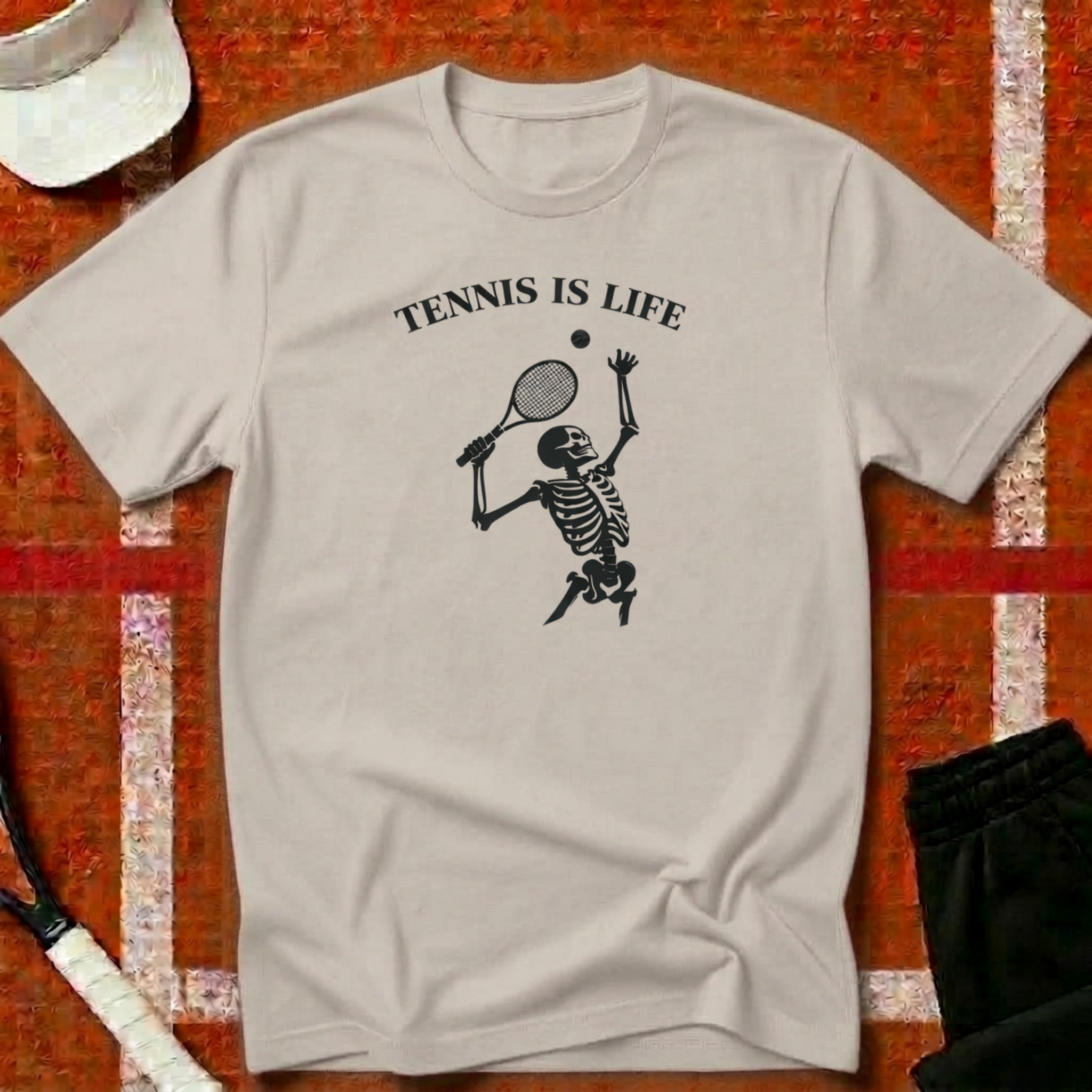 Tennis Is Life Funny T-Shirt | Funny Tennis T-Shirt | Unforced Club