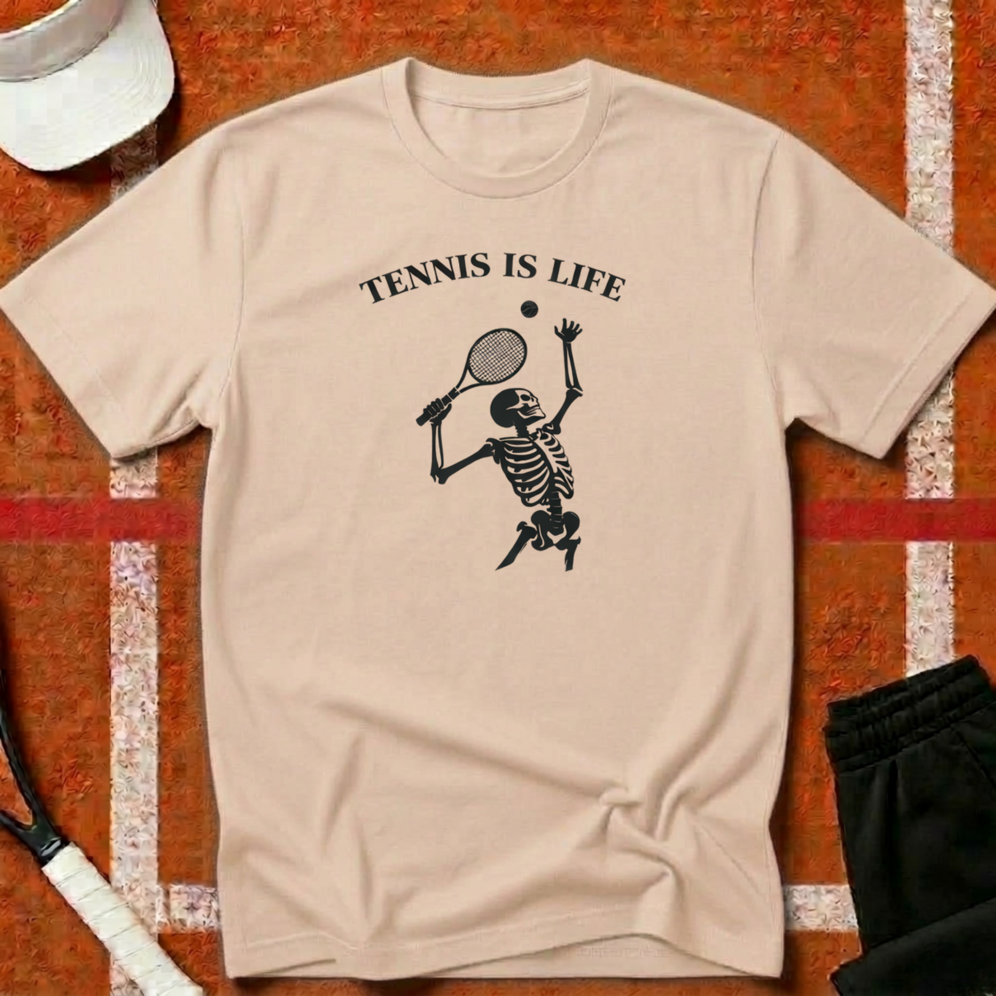 Tennis Is Life Funny T-Shirt | Funny Tennis T-Shirt | Unforced Club