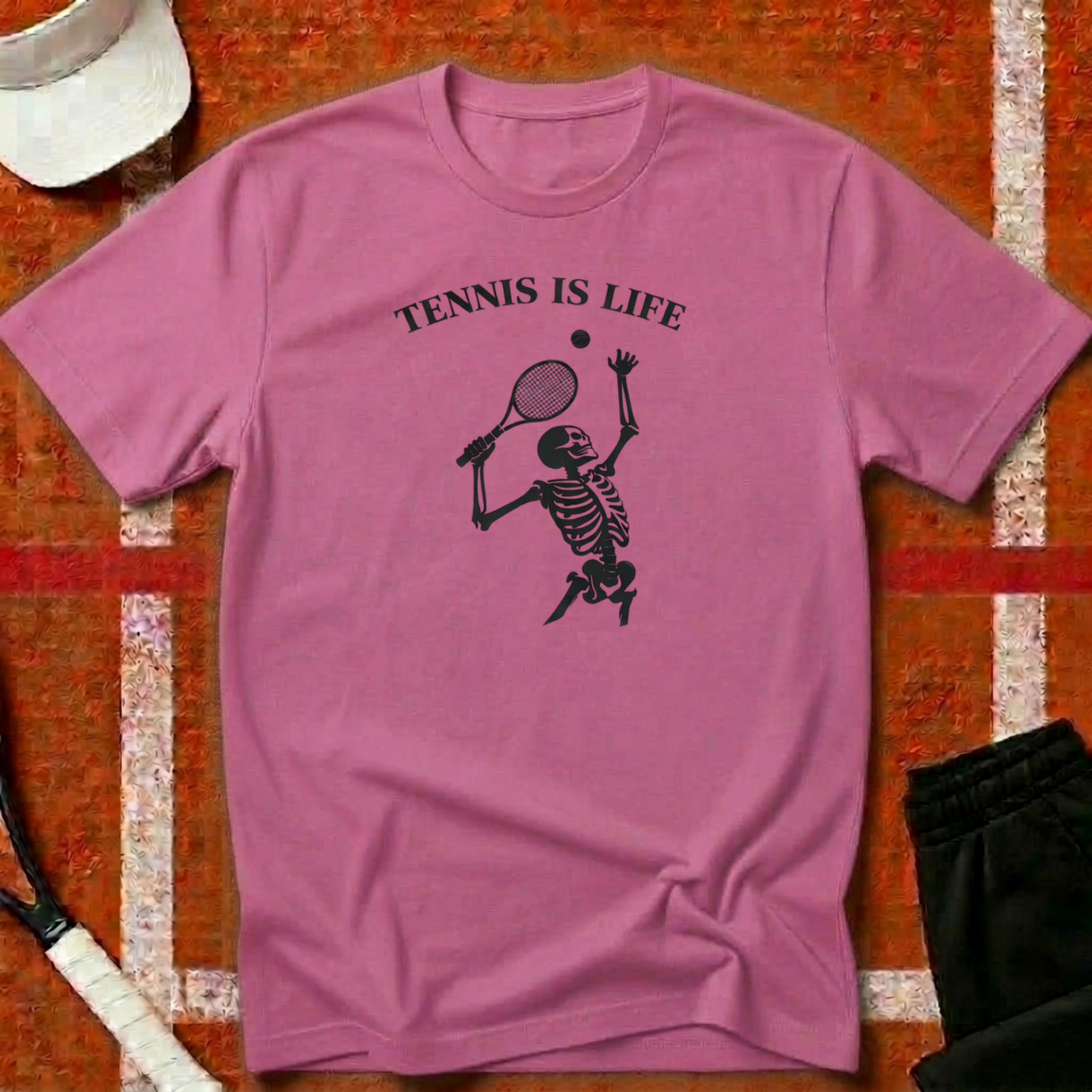 Tennis Is Life Funny T-Shirt | Funny Tennis T-Shirt | Unforced Club